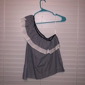 J Crew one shoulder top